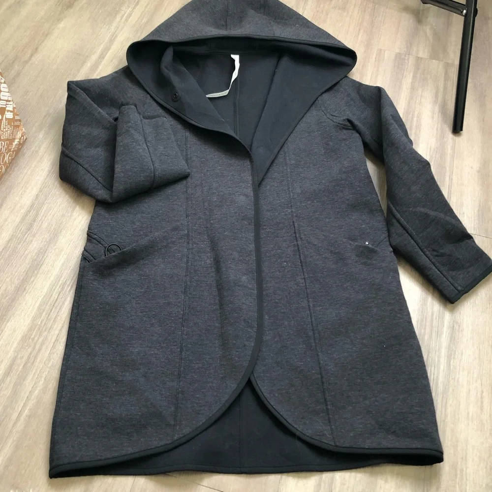 Lululemon Urban Horizons Jacket Heathered Core Black / Black - Picture 4 of 7